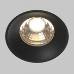 Встраиваемый светильник Maytoni Round DL058-12W3K-TRS-B