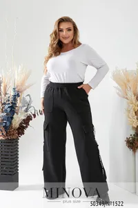 Брюки 1522-Черный Minova