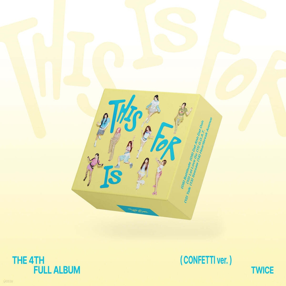 Альбом TWICE - THIS IS FOR (CONFETTI Ver.)