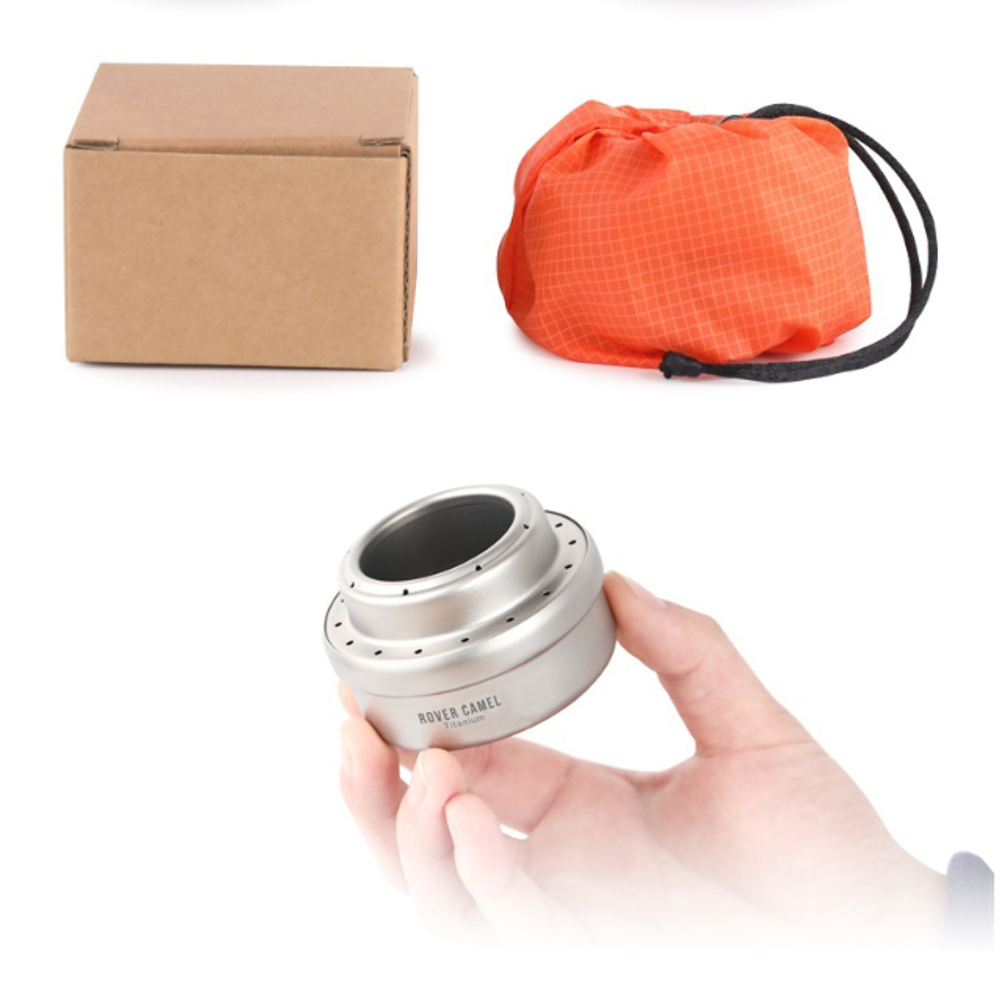 Спиртовая горелка, титановая WST012-1A