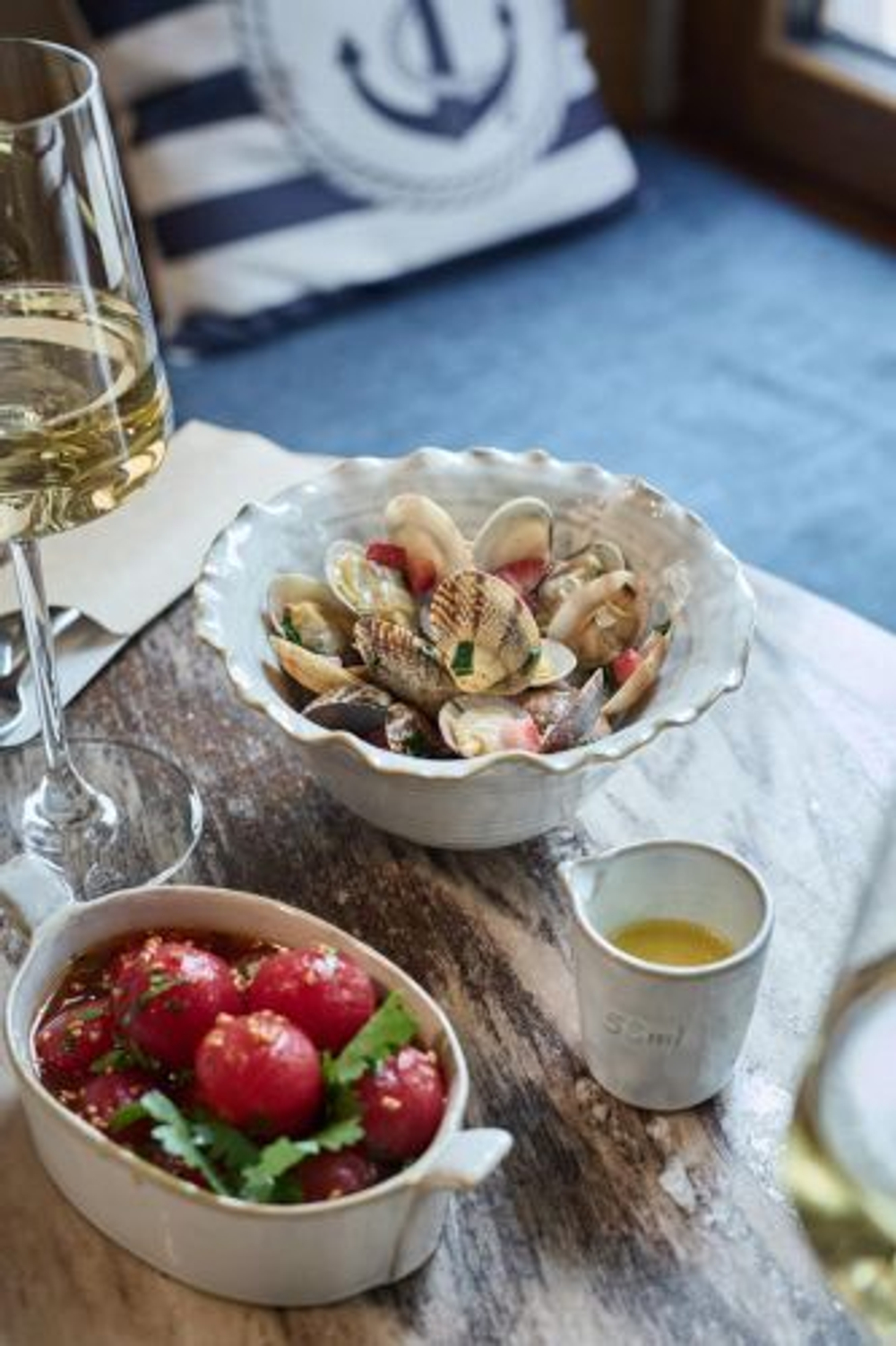 Блюдо 16 см,керамика "Frutti di Mare" P.L.