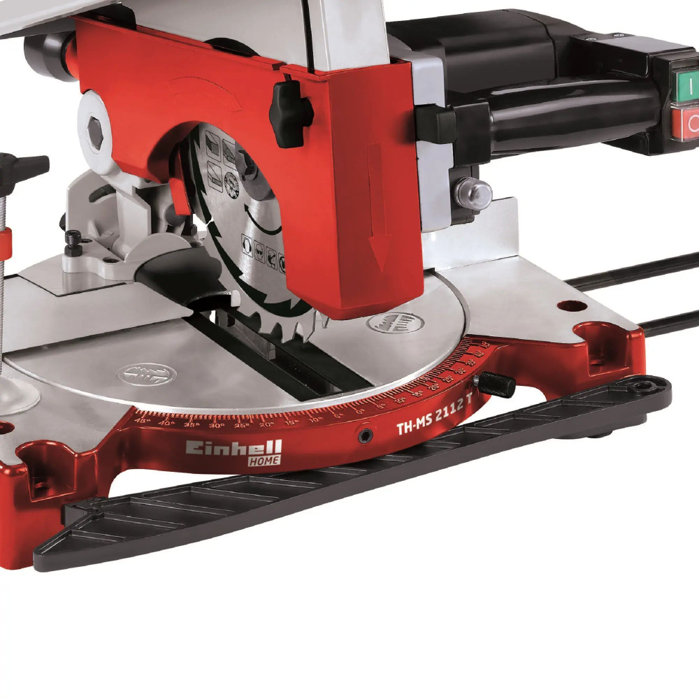 Пила торцовочная Einhell TC-MS 2112 T, 1,2кВт, 210х30мм