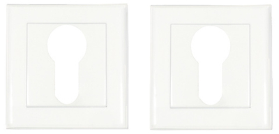 Накладка-квадро на цилиндр (Белый)