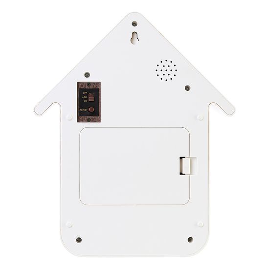 Часы с кукушкой qq, белые