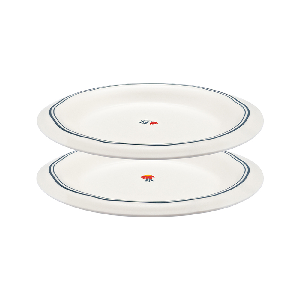 Набор тарелок Plush, Sunny Bells, d=21 см, 2 шт.