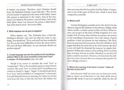 Questions to Priest Daniel Sysoev. Вопросы священнику на английском языке