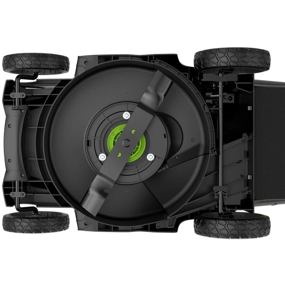 Газонокосилка аккумуляторная Greenworks GD40LM411 40В (1 x 5 Ач, ЗУ) нож 41 см, 2521007UG