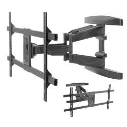 Кронштейн для телевизора Kromax ATLANTIS-65 max 45кг 40-90; VESA 800x400 поворотно-выдвижной, черный