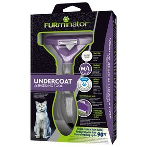 Фурминатор для кошек больших короткошерстных пород, FURminator Cat Undercoat M/L Short Hair 12 YA