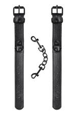 Наручники TOYFA Theatre черные 26,5 см