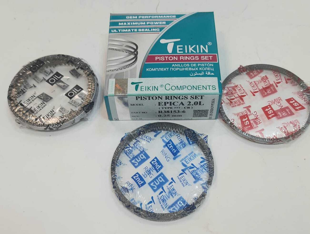 Поршни с кольцами +0.25 X20D1 Teikin