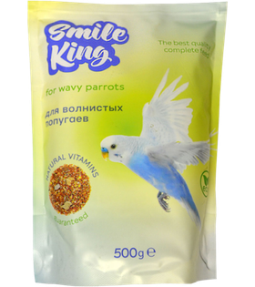 Smile King Волнистые попугаи 500гр.