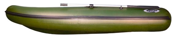 Надувная лодка Фрегат М-330 зеленая