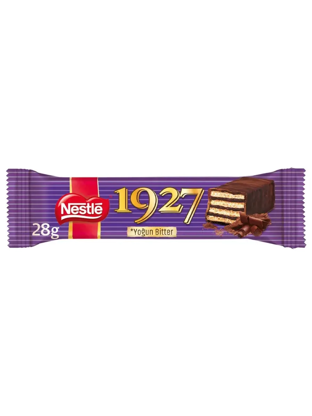 Турецкие Хрустящие вафли Nestle Bitter, в темном шоколаде