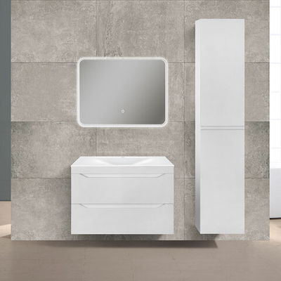 База под раковину Fine 800 подвесная, 2 выкатных ящика soft close, G.White, , шт
