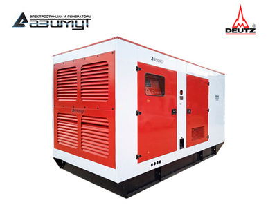 Дизельный генератор Азимут АД-450С-Т400-1РКМ6C Deutz в кожухе