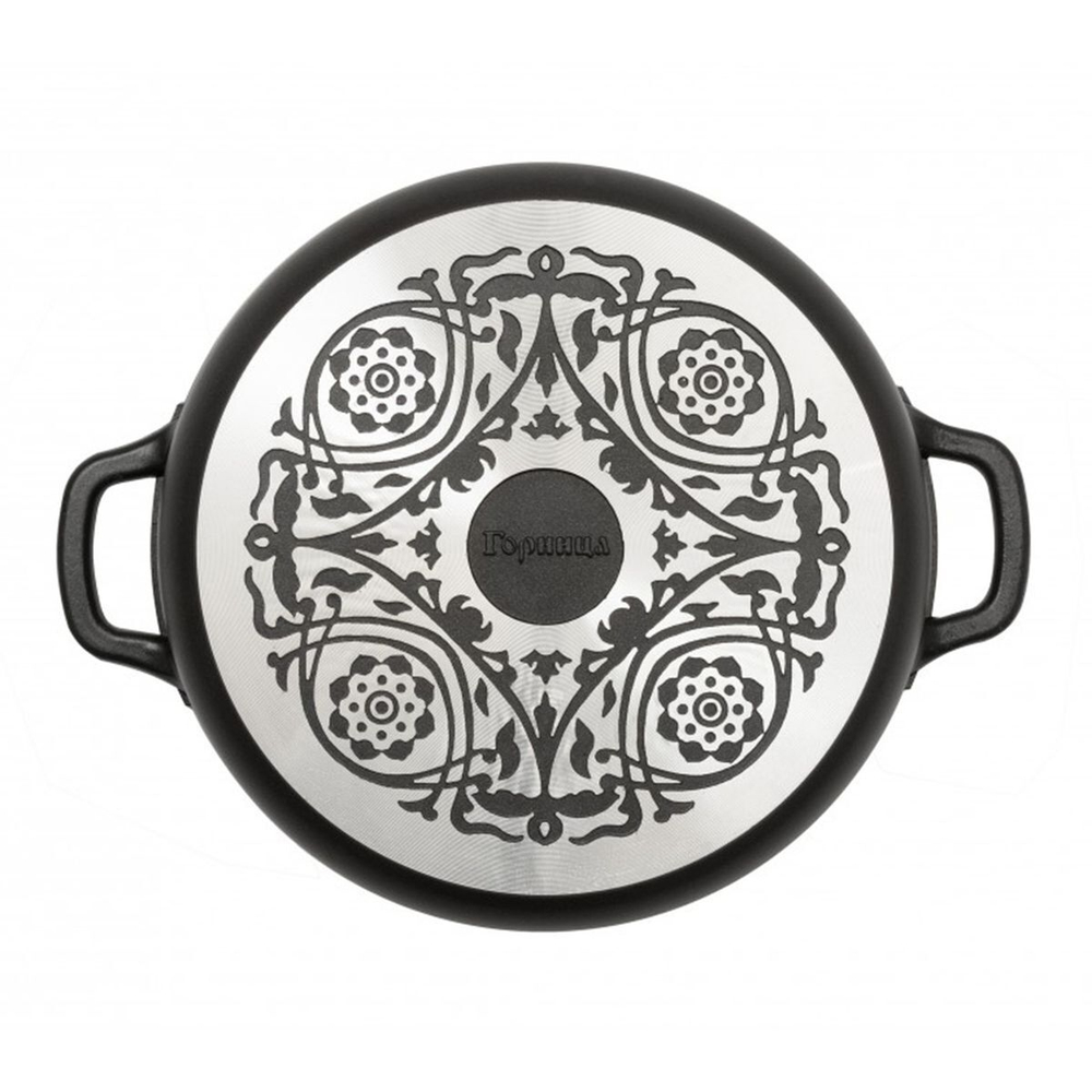 Жаровня алюминий, 26 см, антиприг, Горница, ж261а