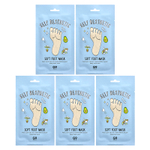 G9skin, Self Aesthetic, смягчающая маска для стоп, 5 шт., 12 мл (0,40 жидк. унции)