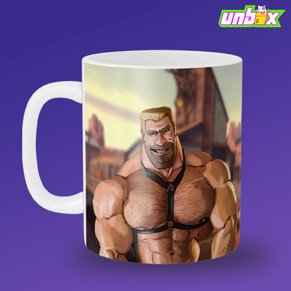 Кружка Вкинулся И Погнал МГЕ Хеви MGE Team Fortress