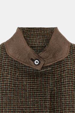 ZARA ПРИТАЛЕННЫЙ БЛЕЙЗЕР ИЗ ШЕРСТИ — ZW COLLECTION, РАЗНОЦВЕТНЫЙ