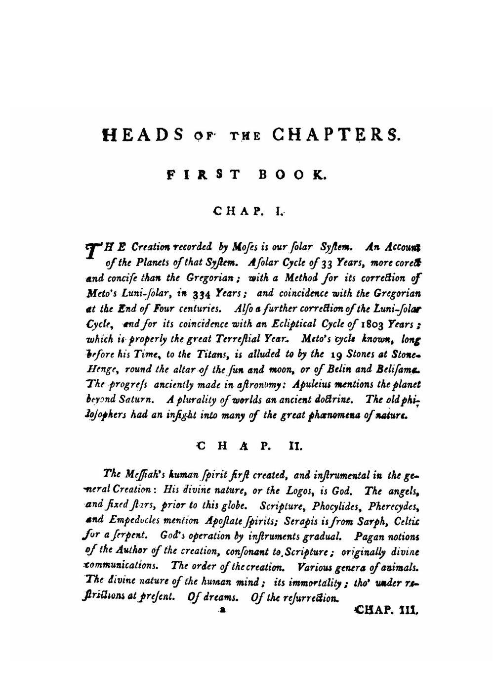 Primitive History, from the Creation to Cadmus | William Williams