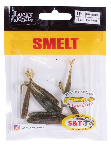 Слаги съедобные искусственные LJ Pro Series Smelt 1,8in (04.60)/PA03 10шт.