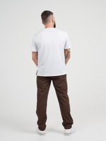 Футболка - китель повара мужской белый NVDesign