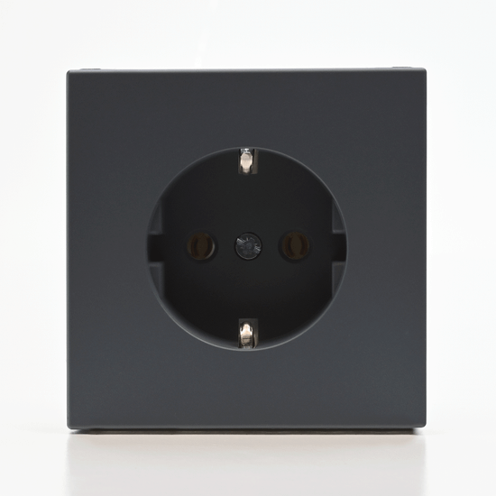 Розетка ArtGallery 16А с заземл. быстрозажим. клем. механизм грифель SE GAL000743S