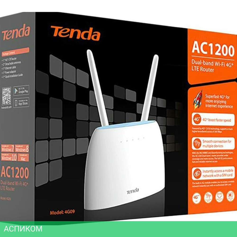 Маршрутизатор Tenda 4G09