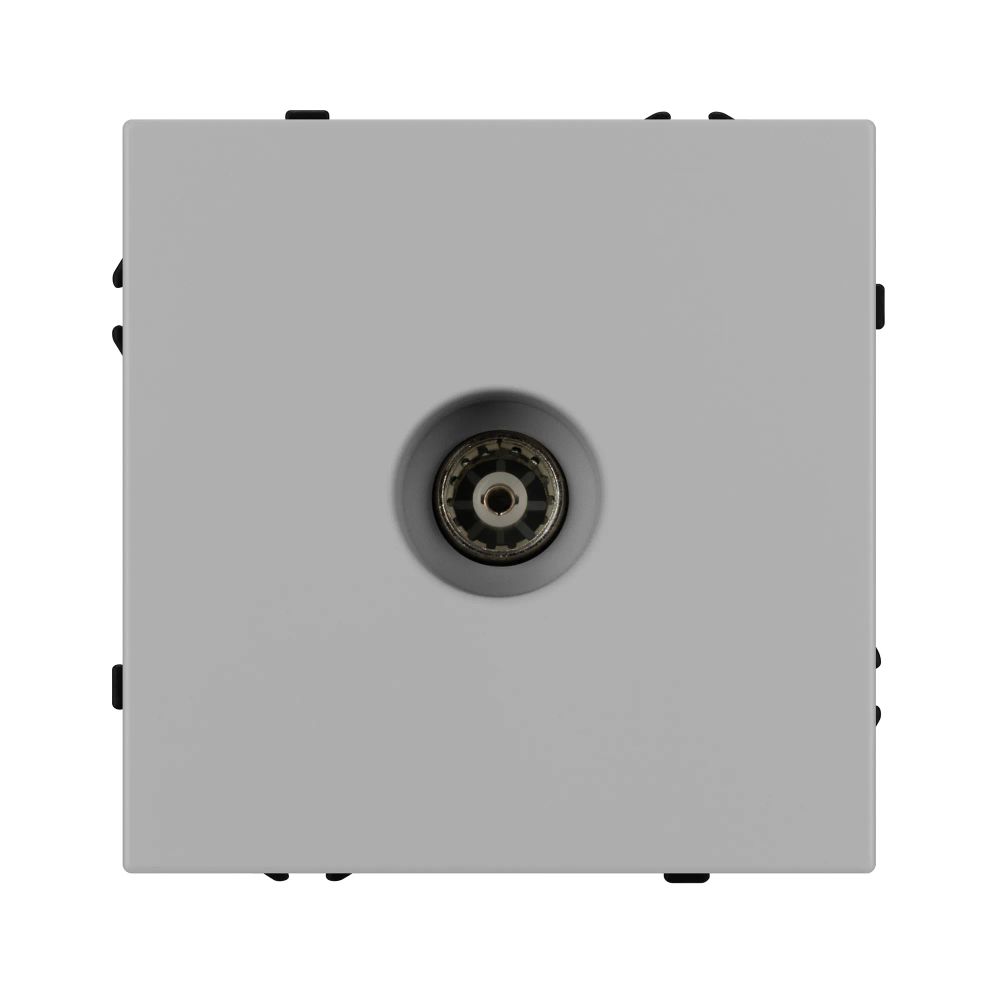 Механизм телевизионной розетки SCT-NOBE-MTV1-SFPL-IS (Arlight, Никель) 061896