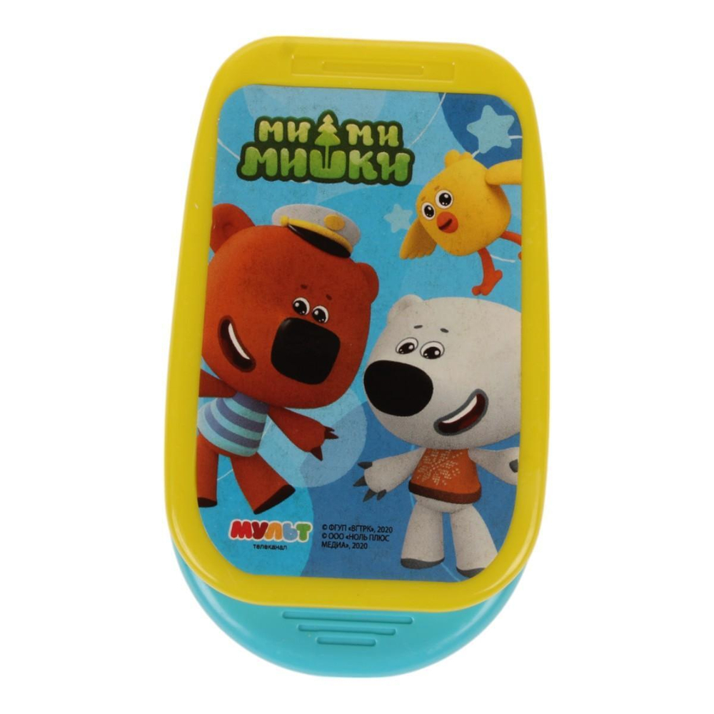 Телефончик-слайдер "Ми-ми-мишки" 50 песен, загадок, свет/звук, на бат. блистер HT1102-R (Умка)