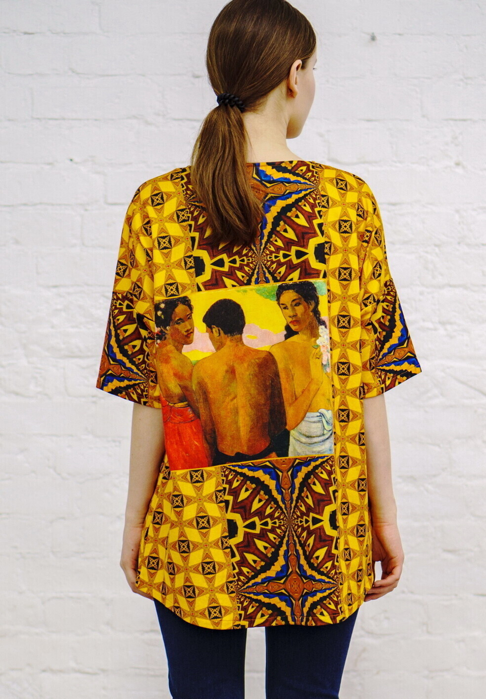 Футболка "Таити", по мотивам живописи Поля Гогена