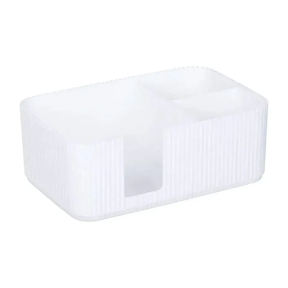 Салфетница СТРИП (3 секции) Белый