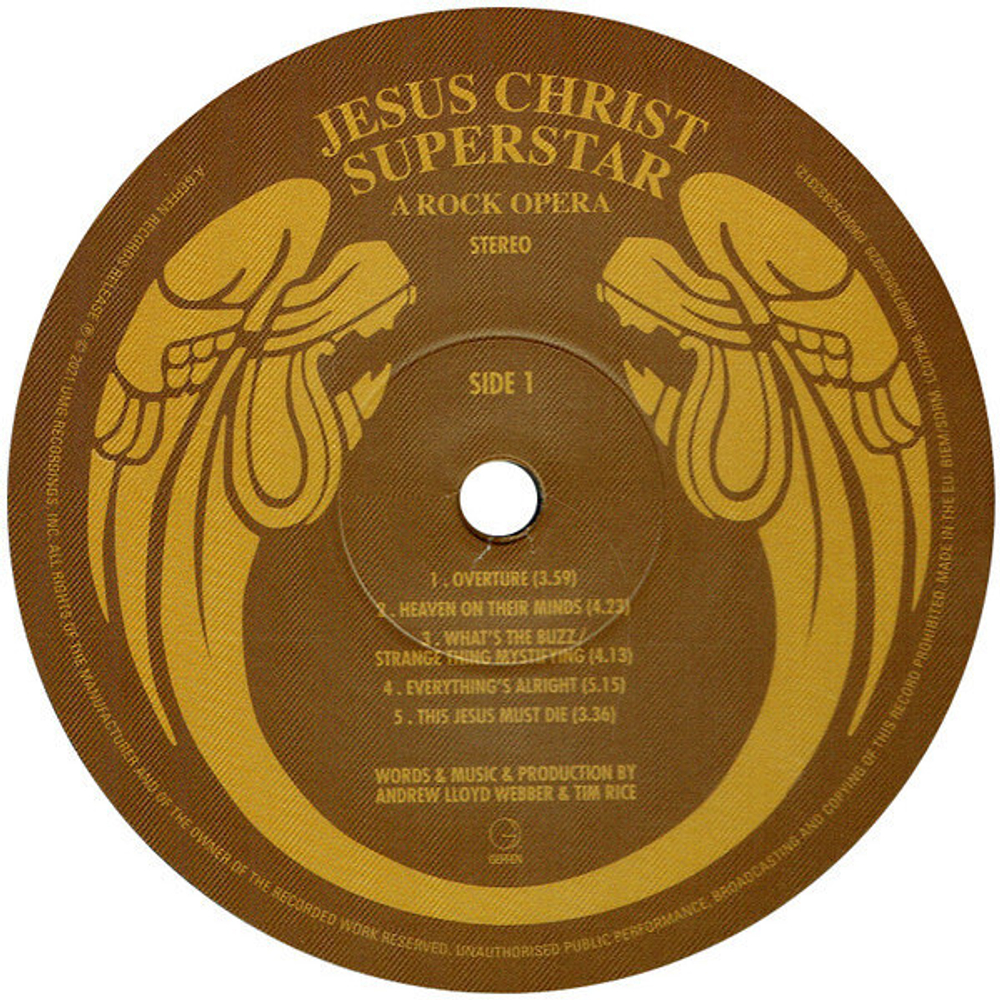 Andrew Lloyd Webber & Tim Rice / Jesus Christ Superstar (50th Anniversary Edition)(2LP)