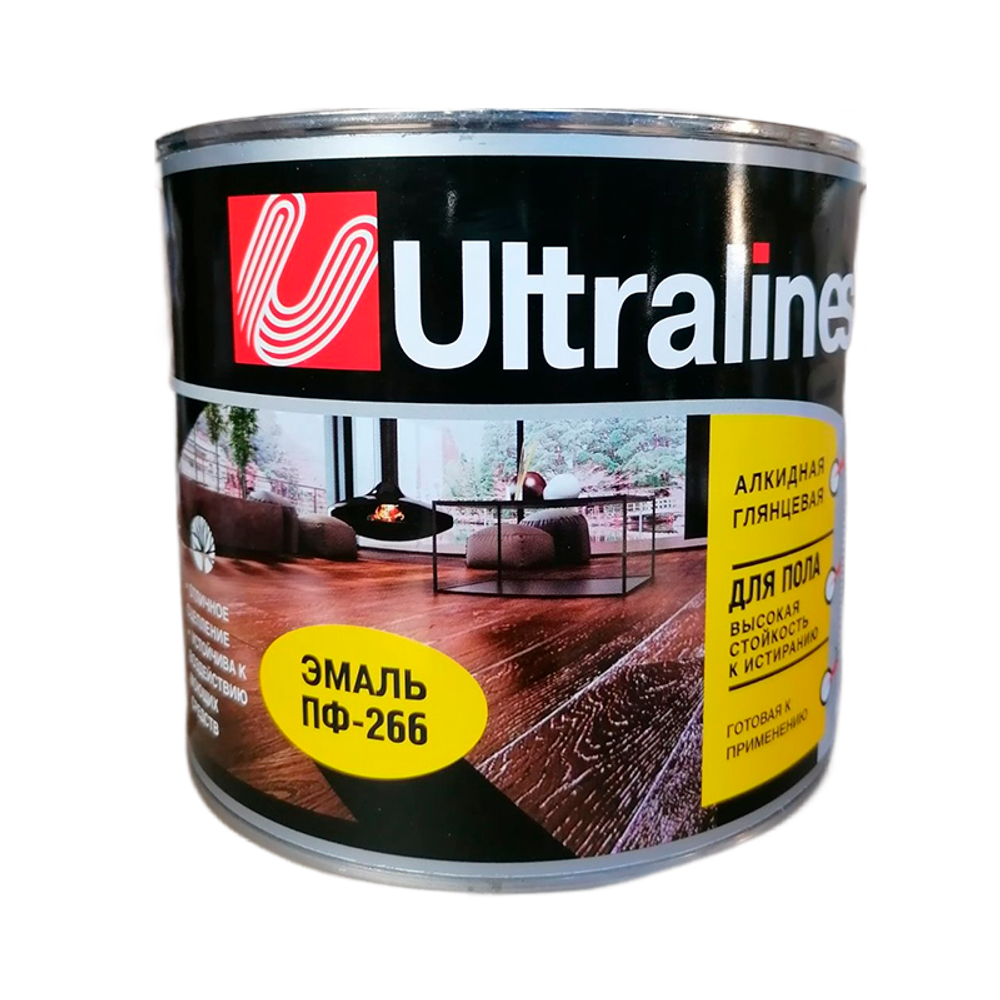 Эмаль ПФ-115 "ULTRA LINES" БЕЛАЯ 2,6кг