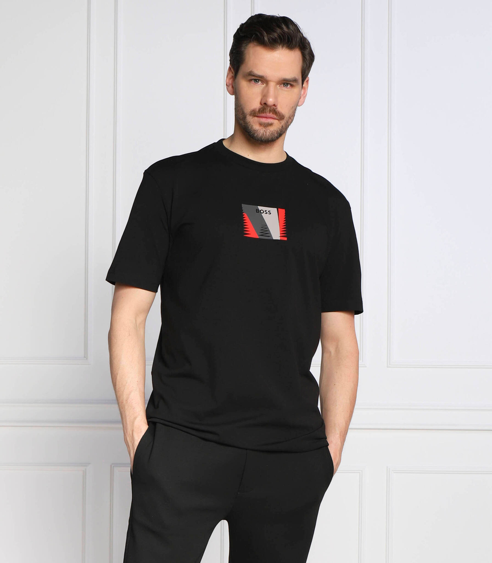 футболка tee 6 BOSS GREEN - черный(50483771)