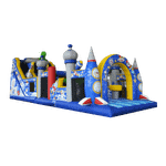 Коммерческий надувной батут "Приключения на орбите"