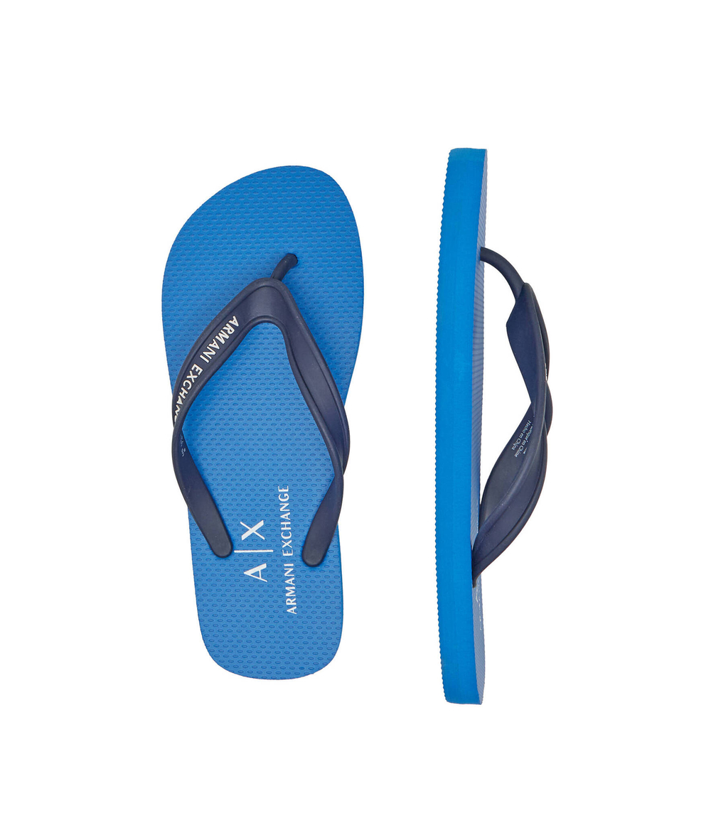 Вьетнамки Armani Exchange - голубой(XUQ002 XV676)