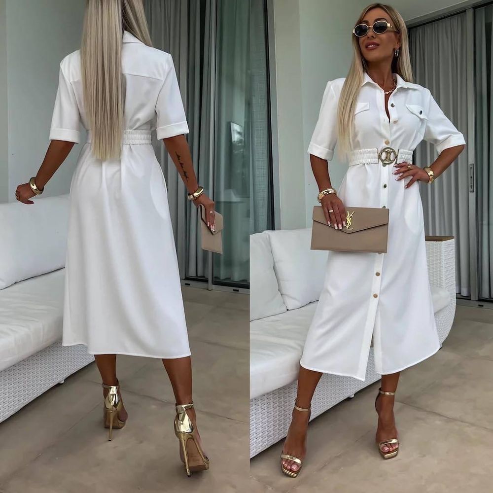 Платье-рубашка УК-9325 Фабрика Моды