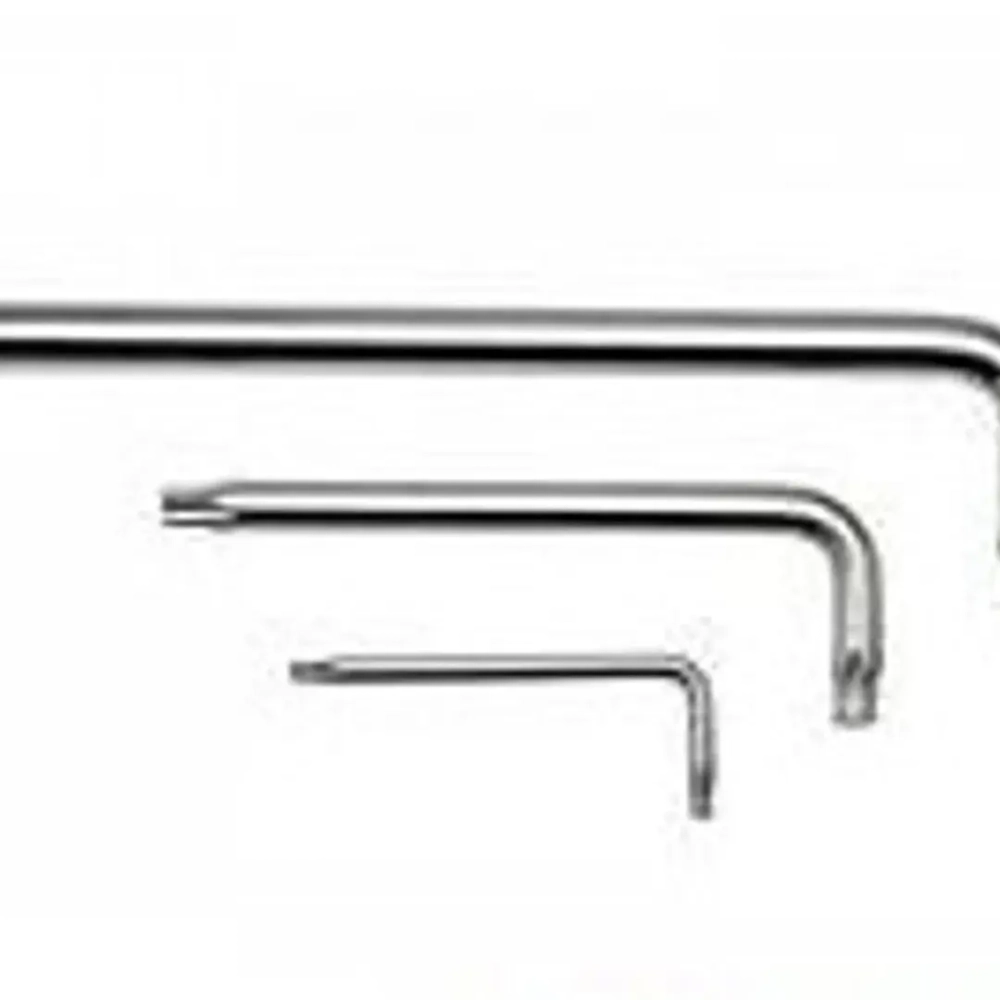 Ключ Г-образный TORX длинный T27H с отверстием RockForce##Rock FORCE RF-76727L