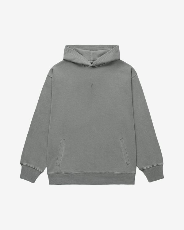 Худи «Y» Garment Dyed оливковое - фото 1