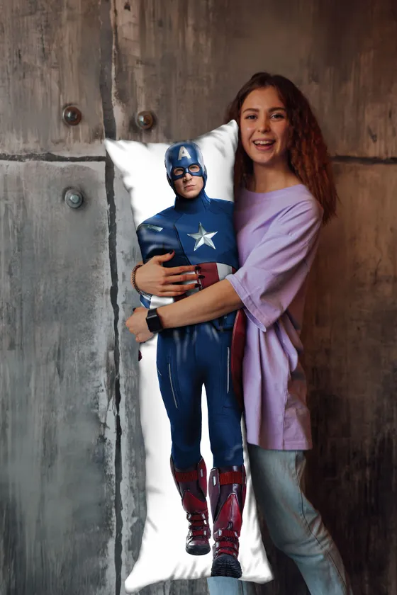 Дакимакура Капитан Америка №3