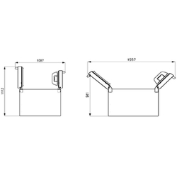 Холодильник Korting KNFS 91797 GN