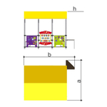Беседка со счетами и скамьей Romana 301.06.00