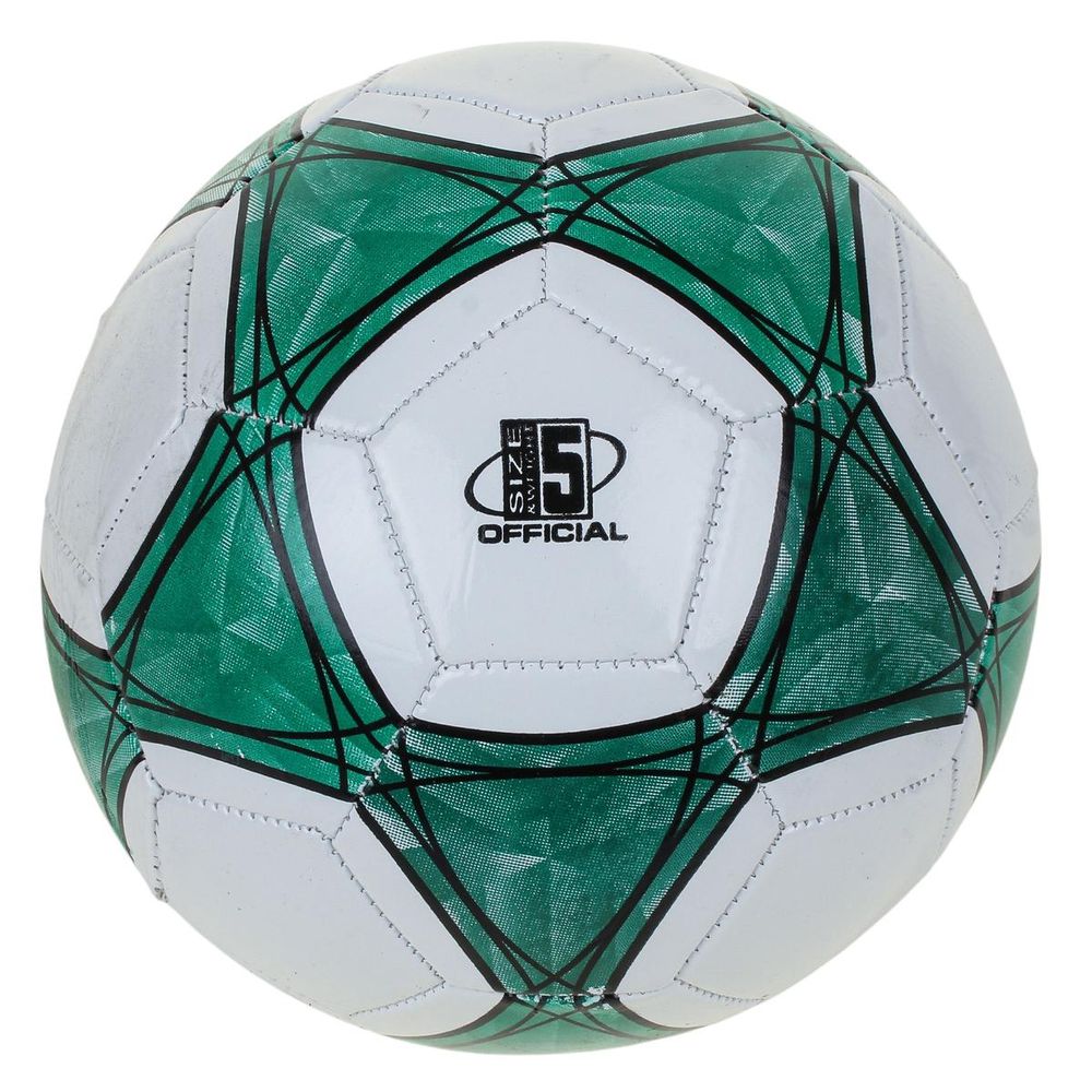 Мяч футбольный PVC размер 5 280 г 3 цвета