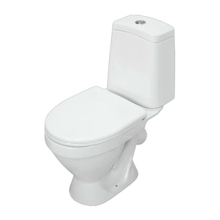 САНИТА Унитаз-компакт Лада стандарт, косой выпуск, 610*342*780 мм