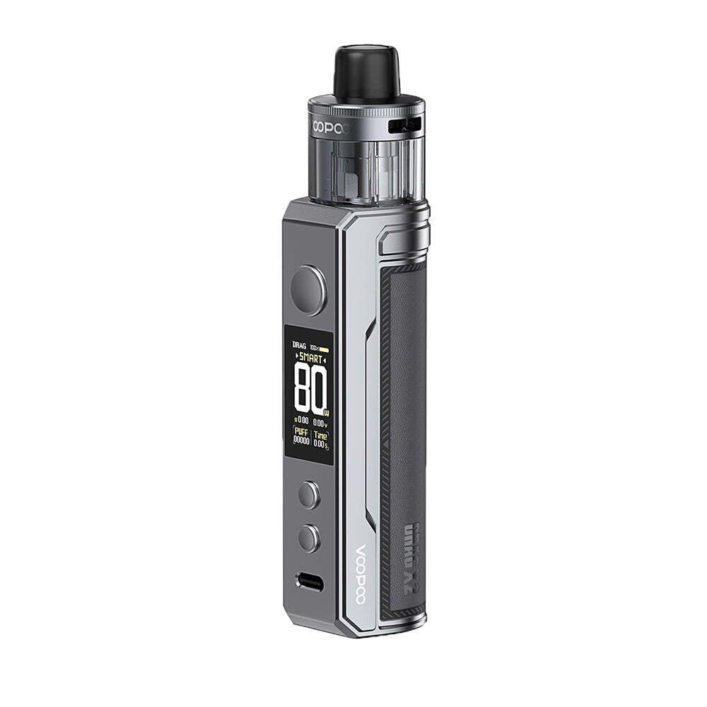 Набор Voopoo DRAG X2 Pod Kit - Grey Metal Набор Voopoo DRAG X2 Pod Kit - Grey Metal