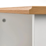 Журнальный стол - IKEA ИКЕА SKRUVBY, 60х60х50см, белый/светло-коричневый