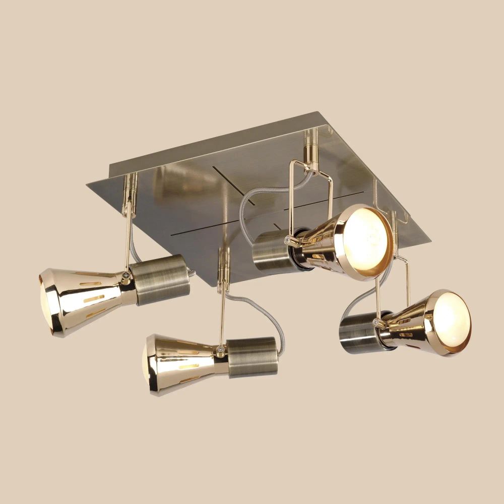 Citilux Марс CL527543 Спот поворотный Бронза Золото