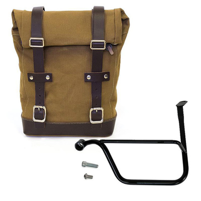 Unitgarage Боковая сумка из кожи + правый держатель Triumph Speed Twin 1200 (2019 + )